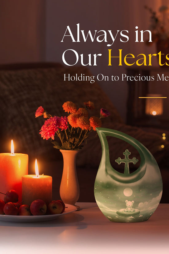 Bear Urns For Ashes - Mini Urns For Human Ashes Keepsake