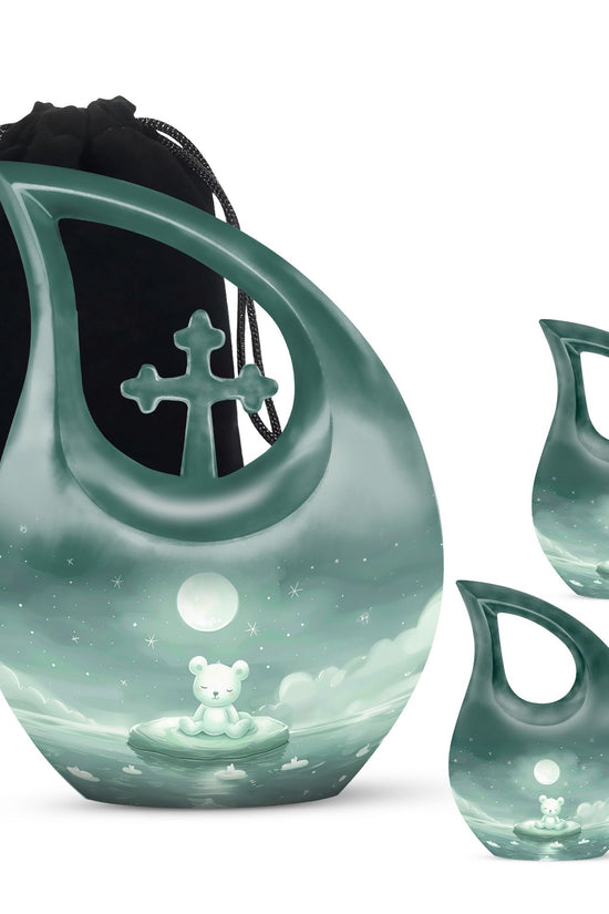 Bear Urns For Ashes - Mini Urns For Human Ashes Keepsake