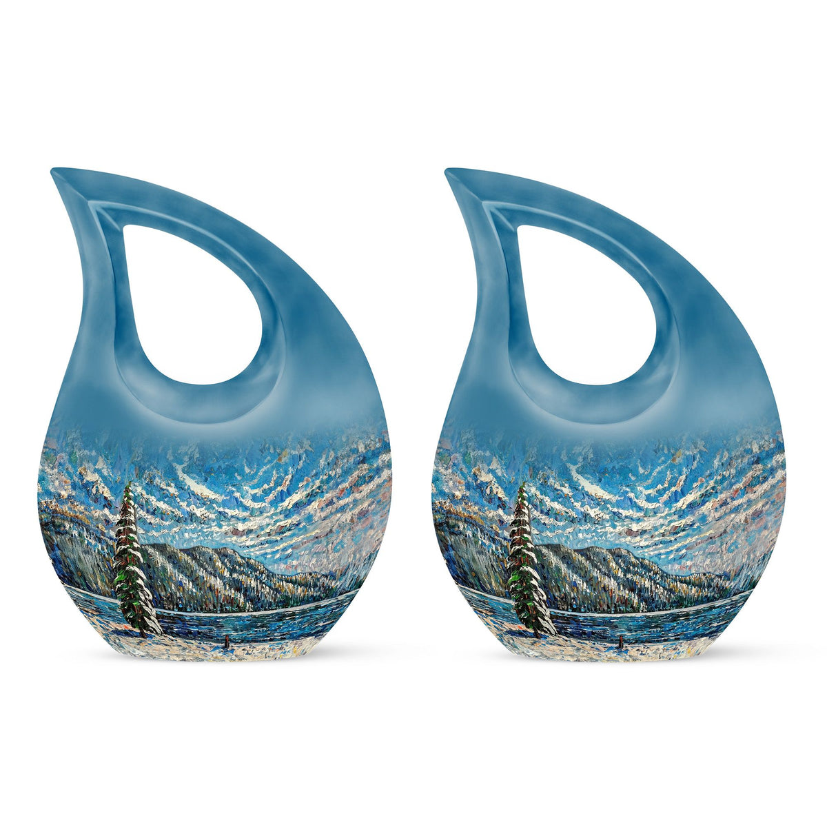 Mountains Urns For Ashes - Miniature Urns For Ashes