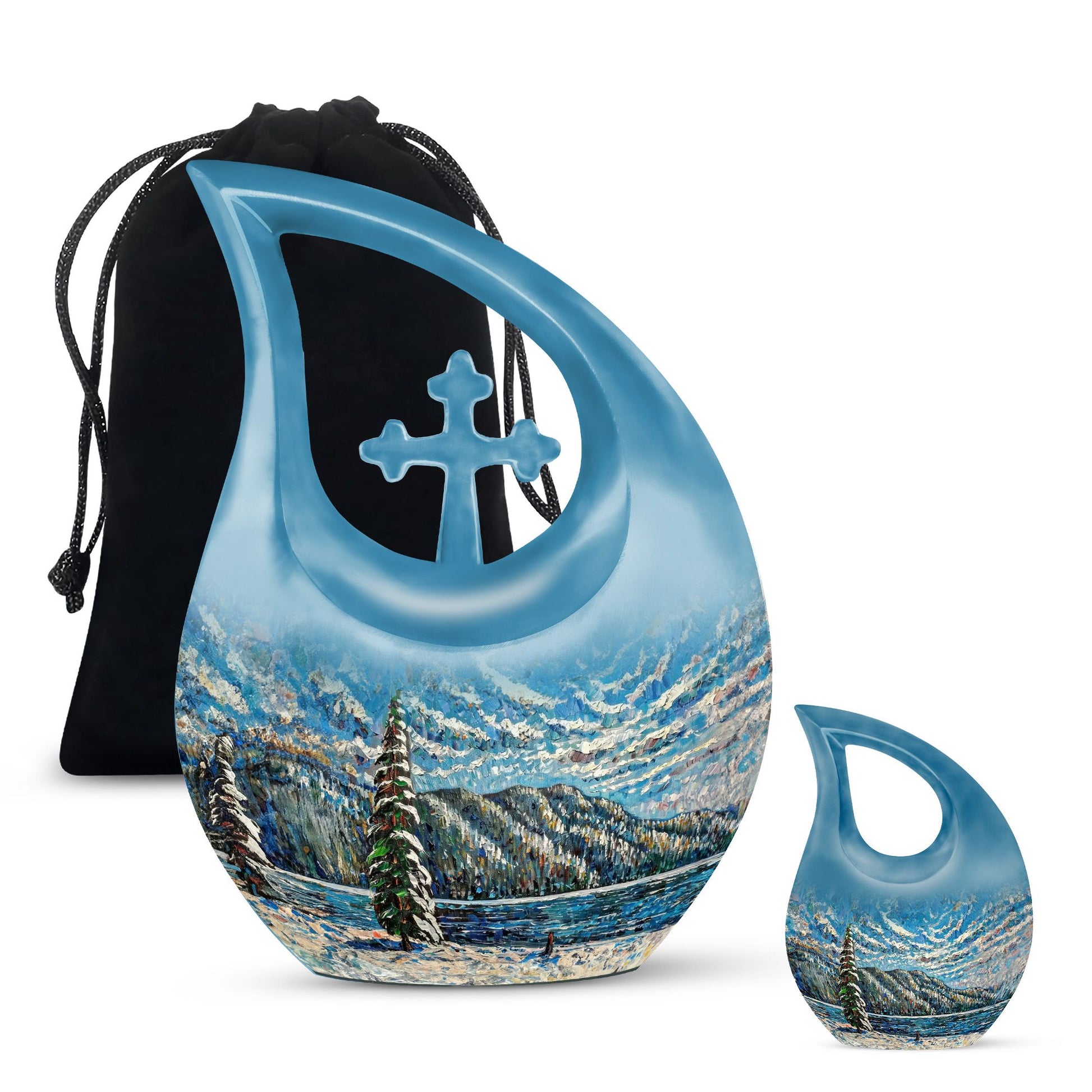 Mountains Urns For Ashes - Miniature Urns For Ashes