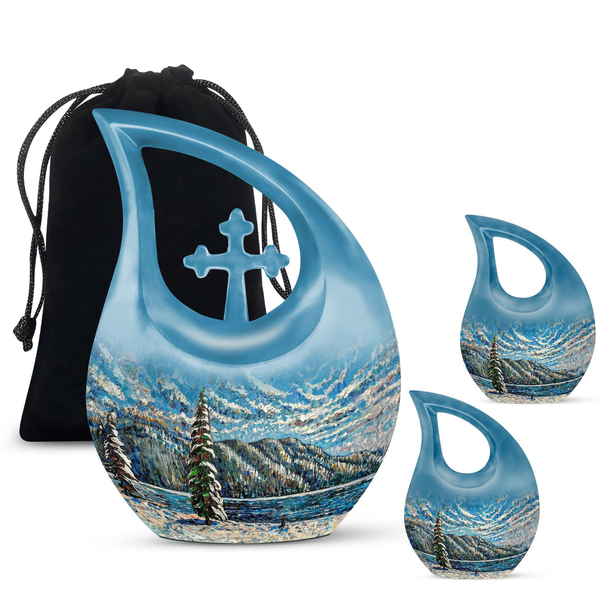 Mountains Urns For Ashes - Miniature Urns For Ashes