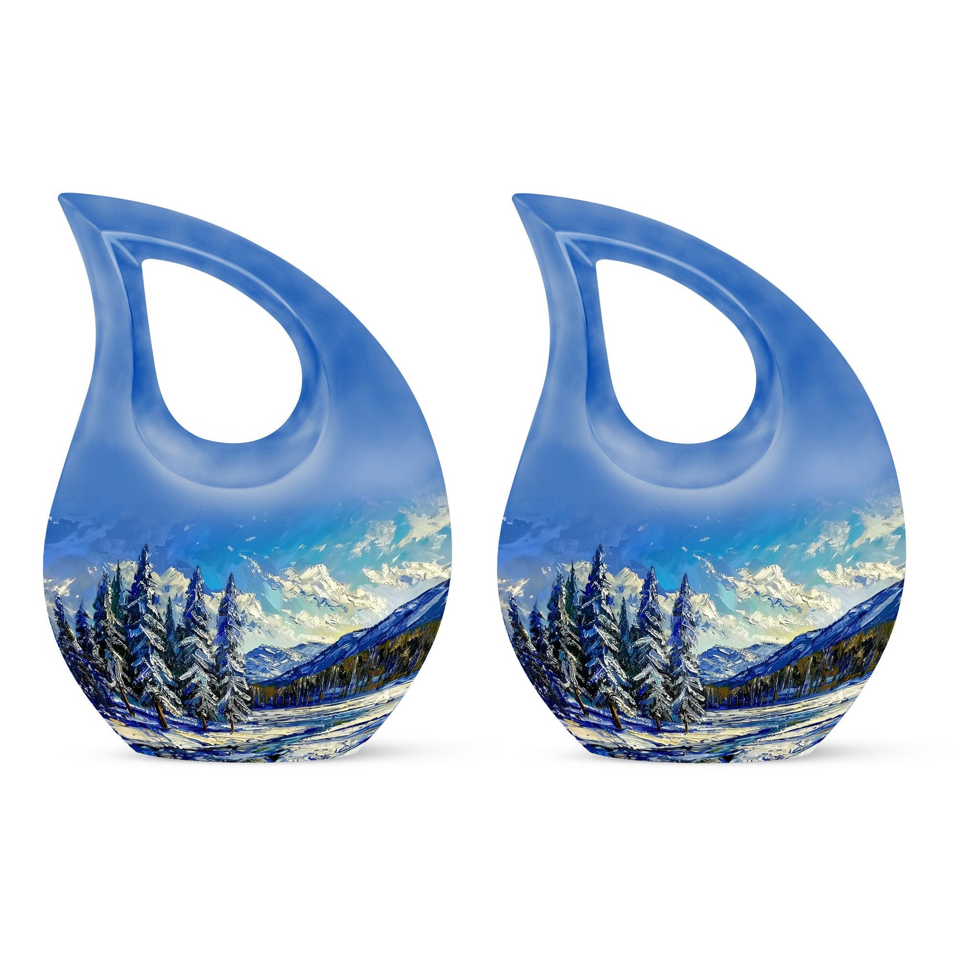 Mountains Urns For Ashes - Keepsake Mini Urns