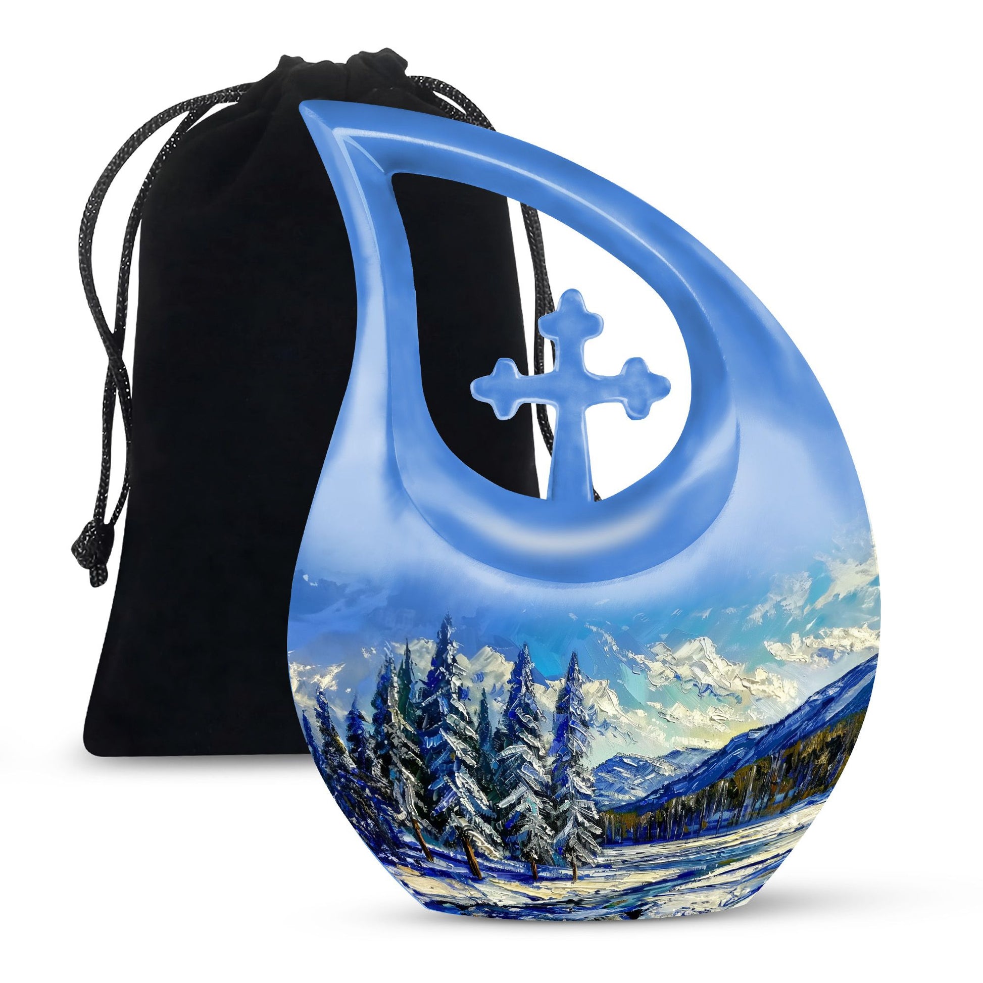 Mountains Urns For Ashes - Keepsake Mini Urns