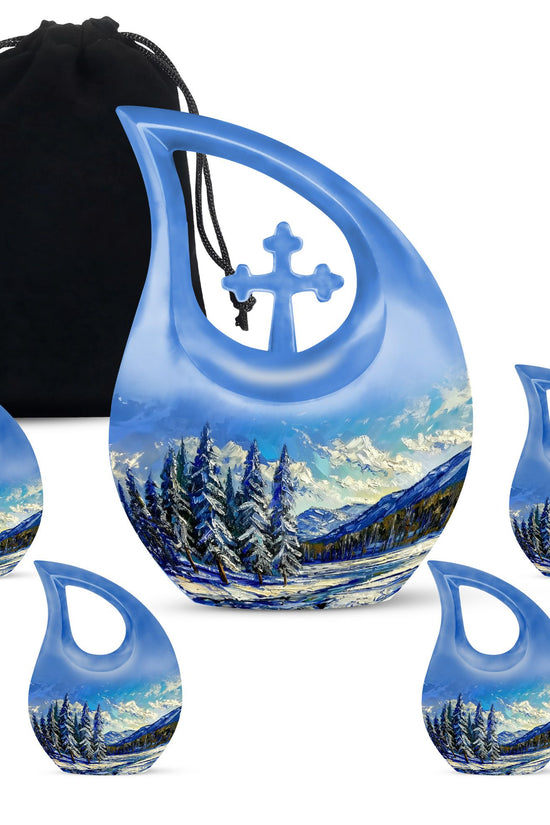 Mountains Urns For Ashes - Keepsake Mini Urns