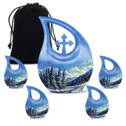 Mountains Urns For Ashes - Keepsake Mini Urns