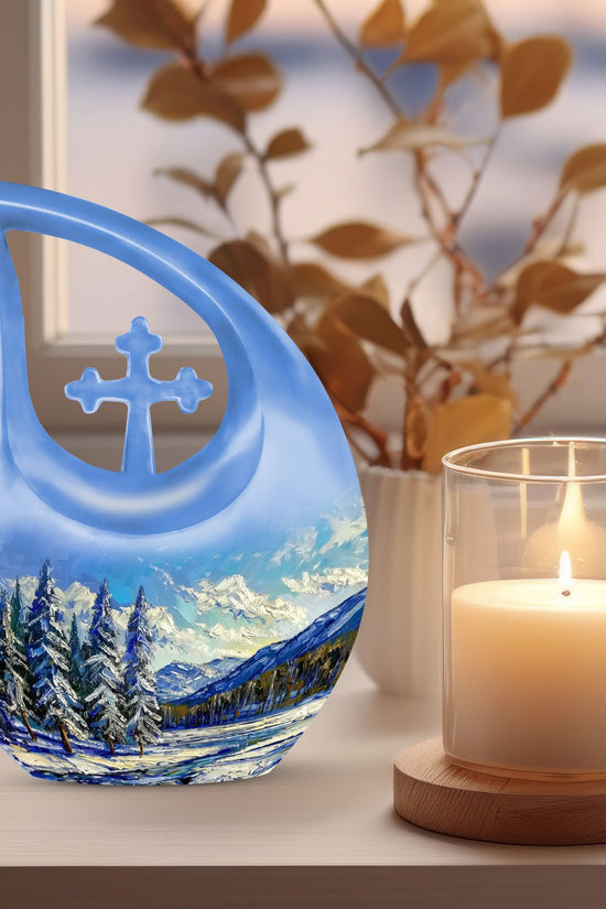 Mountains Urns For Ashes - Keepsake Mini Urns