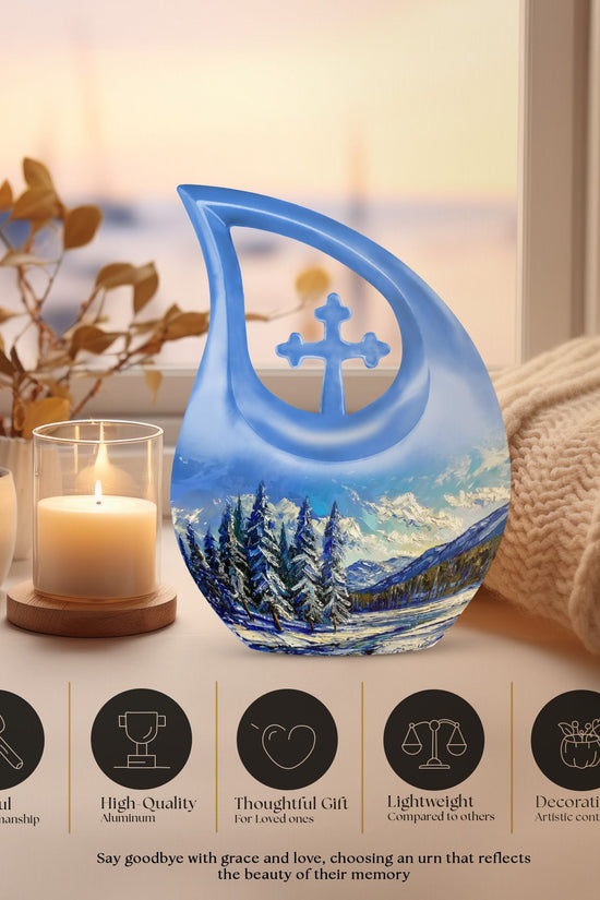 Mountains Urns For Ashes - Keepsake Mini Urns