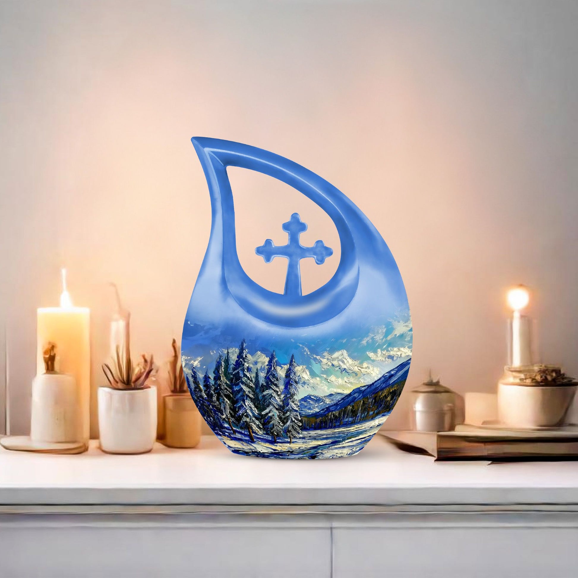 Mountains Urns For Ashes - Keepsake Mini Urns