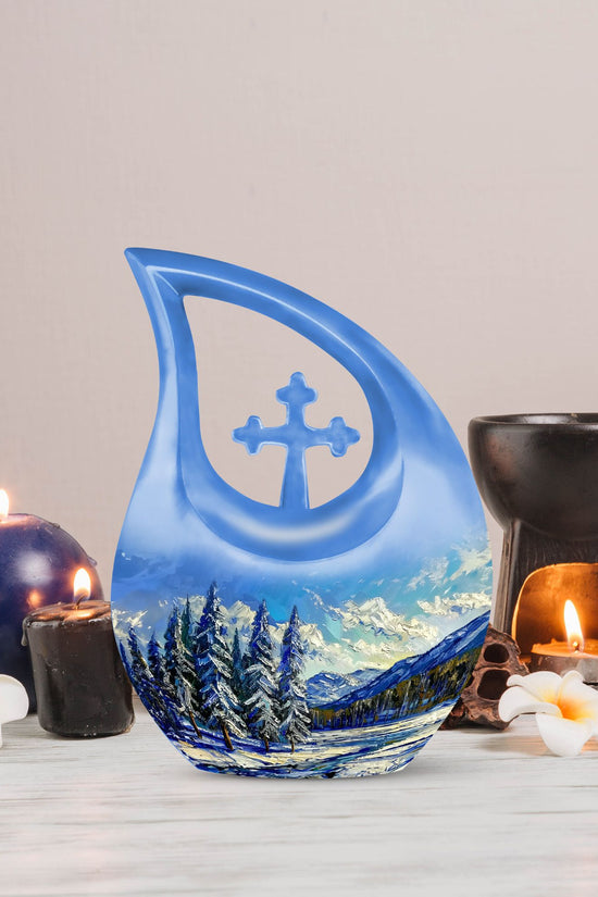 Mountains Urns For Ashes - Keepsake Mini Urns
