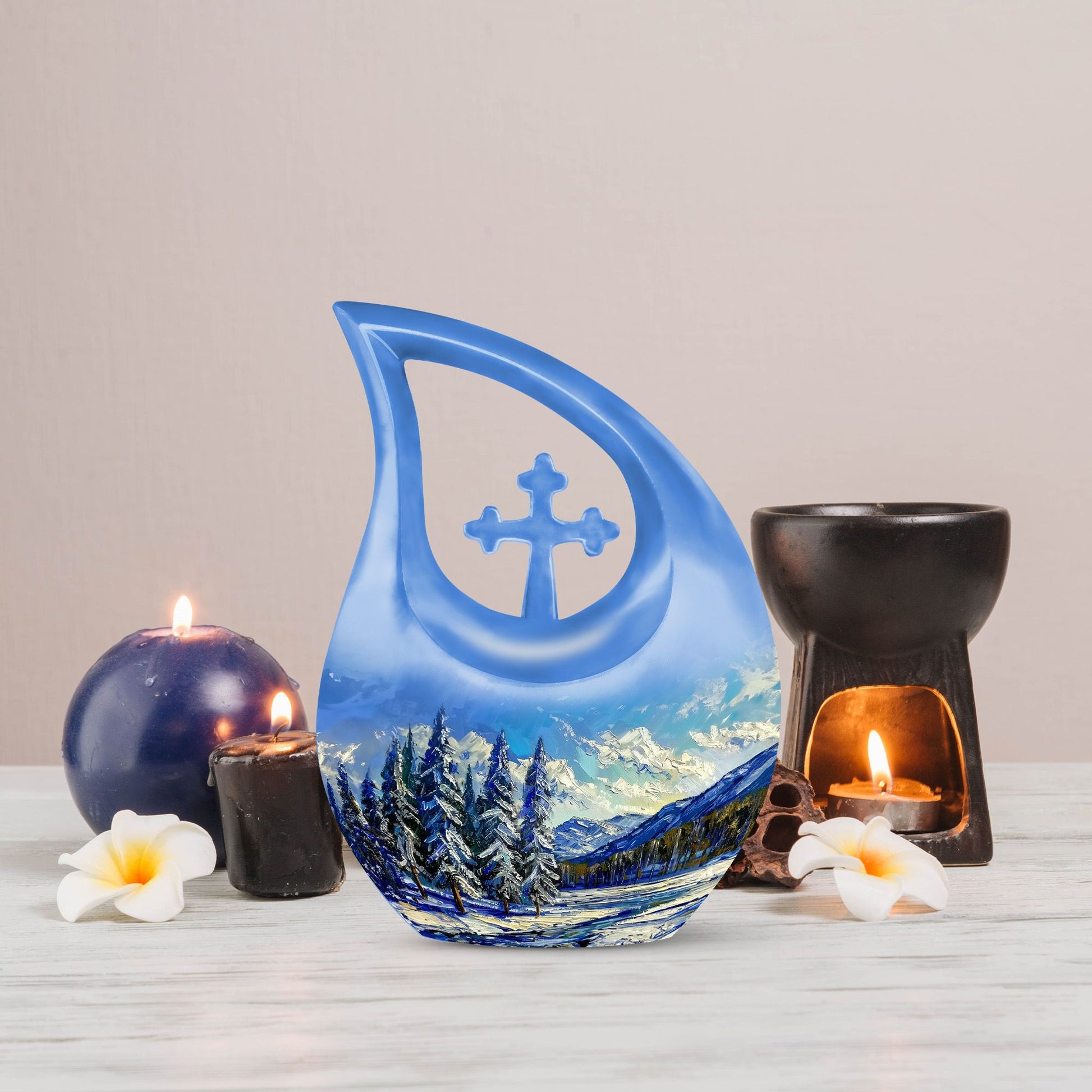 Mountains Urns For Ashes - Keepsake Mini Urns