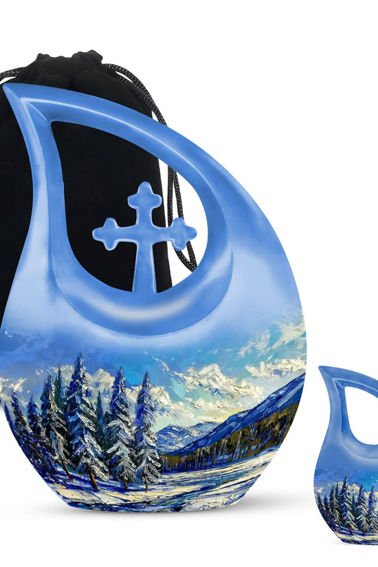 Mountains Urns For Ashes - Keepsake Mini Urns