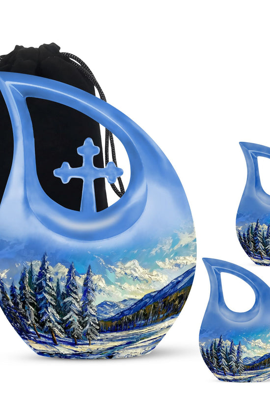 Mountains Urns For Ashes - Keepsake Mini Urns