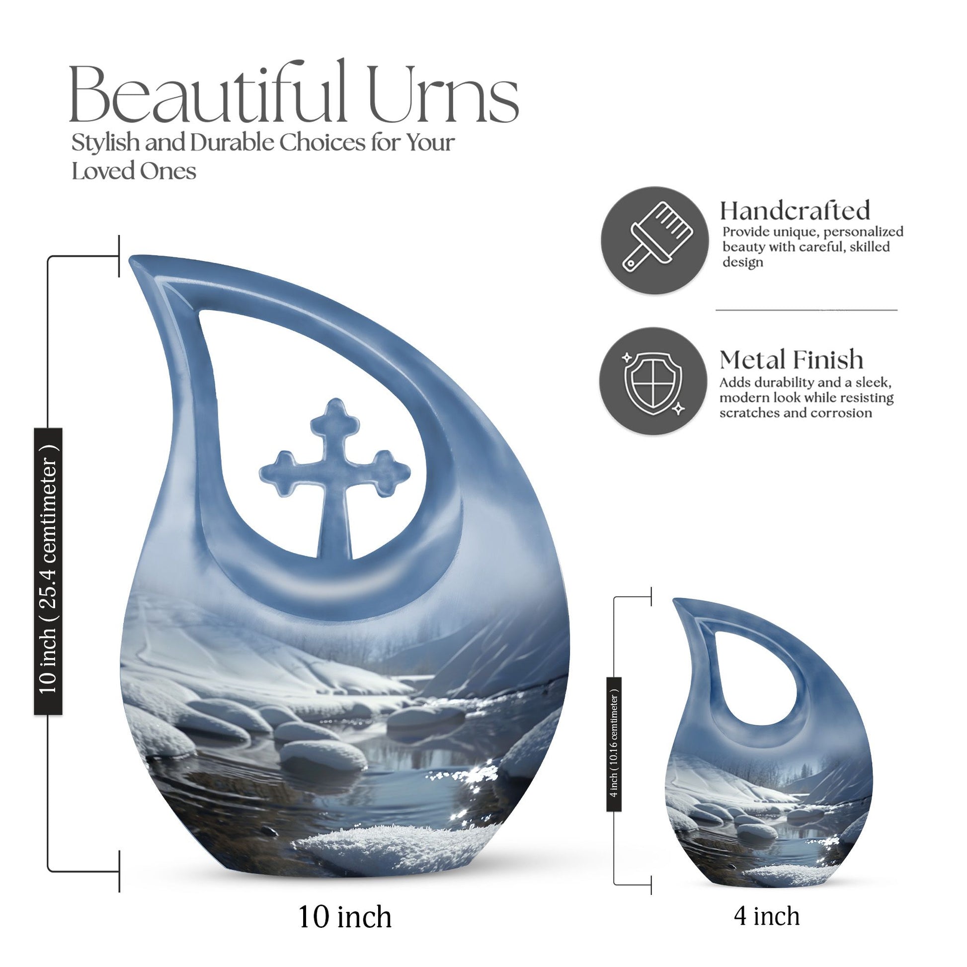Mountains Urns For Ashes - Mini Urn Set For Ashes