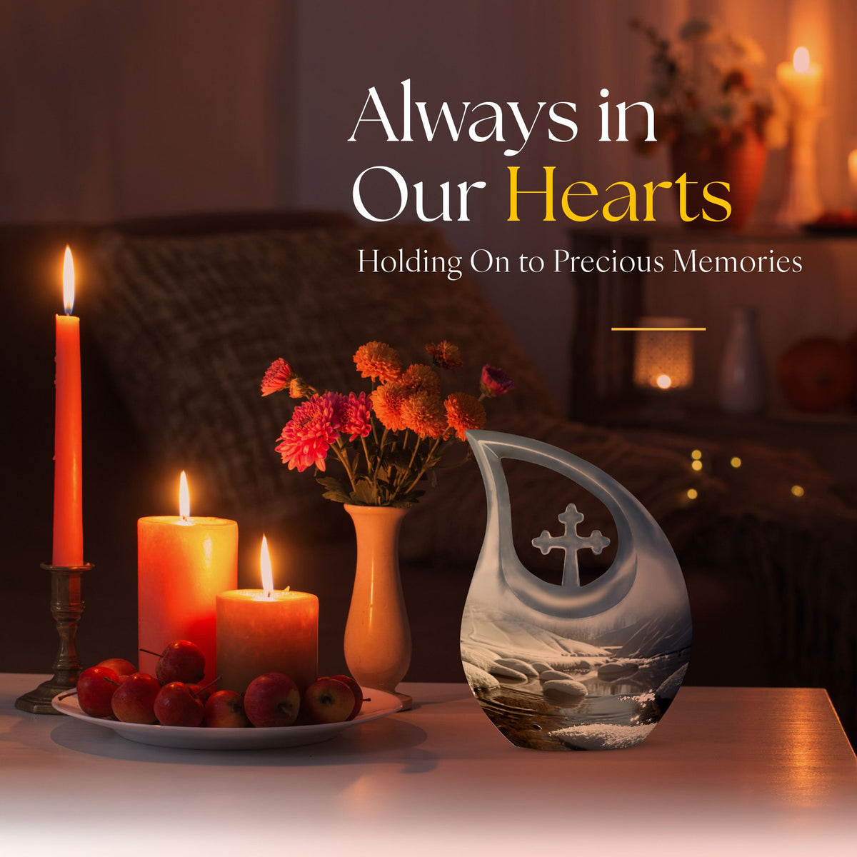 Mountains Urns For Ashes - Mini Urn Set For Ashes