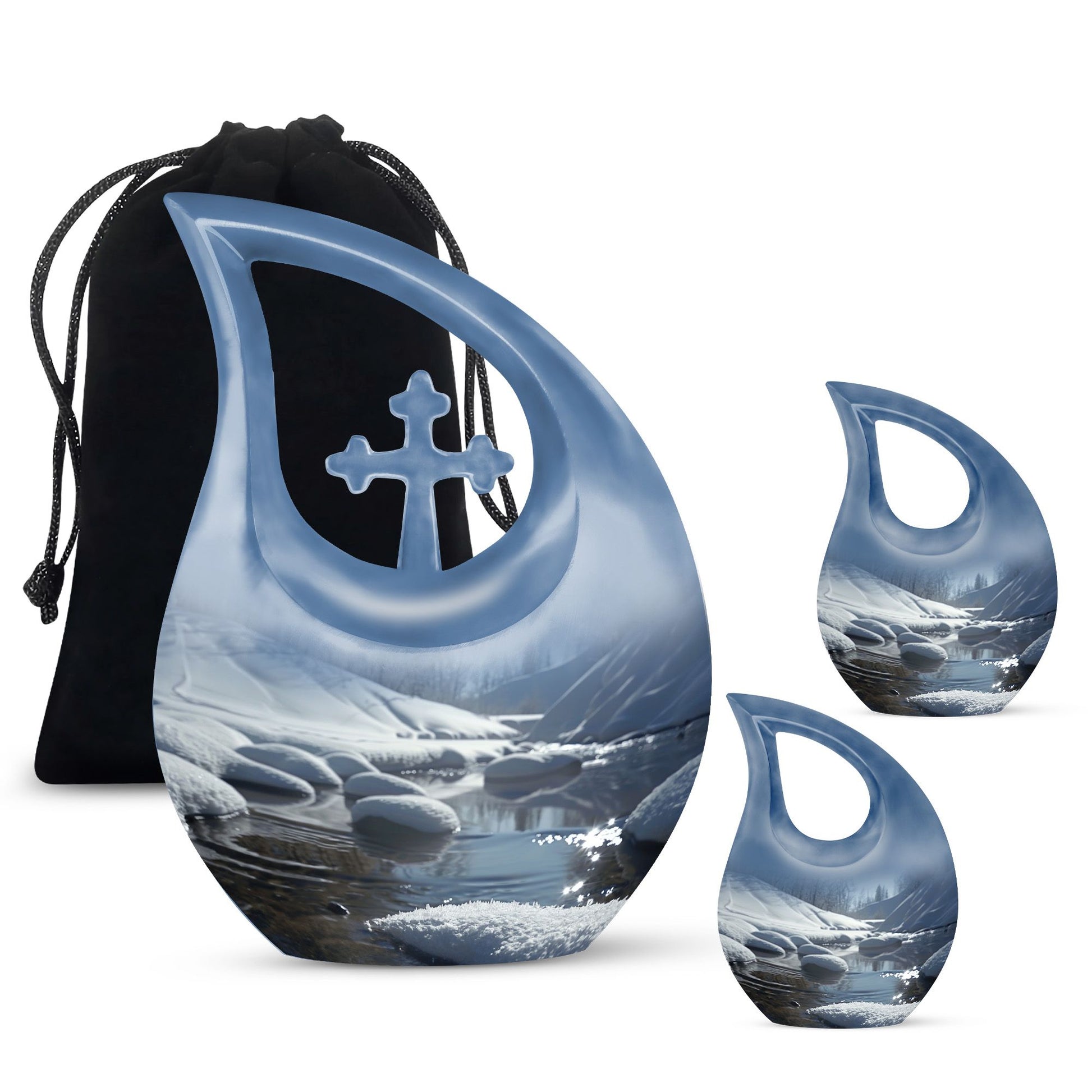 Mountains Urns For Ashes - Mini Urn Set For Ashes