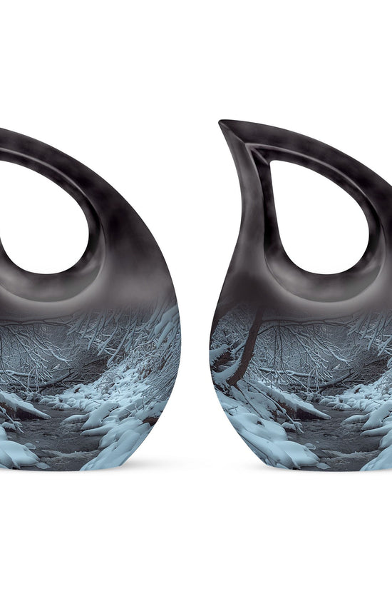 Mountains Urns For Ashes - Decorative Miniature Urn