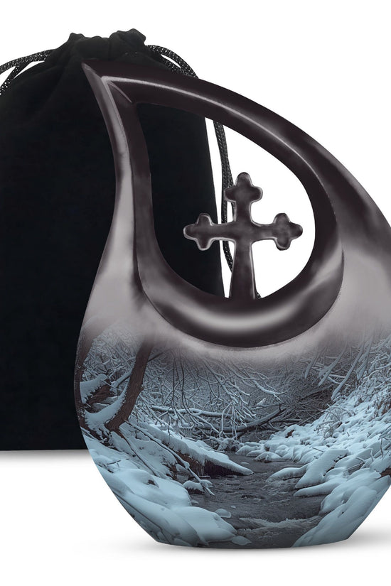 Mountains Urns For Ashes - Decorative Miniature Urn