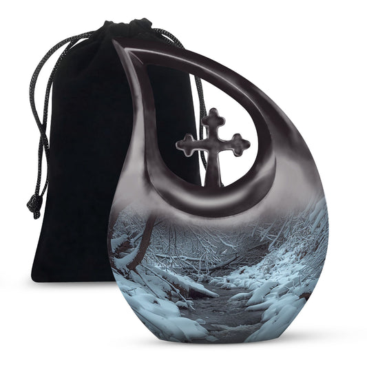 Mountains Urns For Ashes - Decorative Miniature Urn
