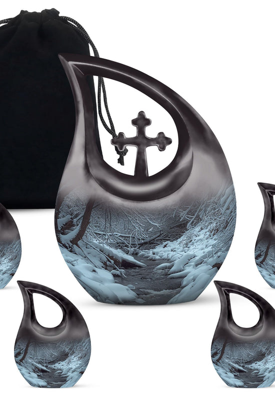 Mountains Urns For Ashes - Decorative Miniature Urn