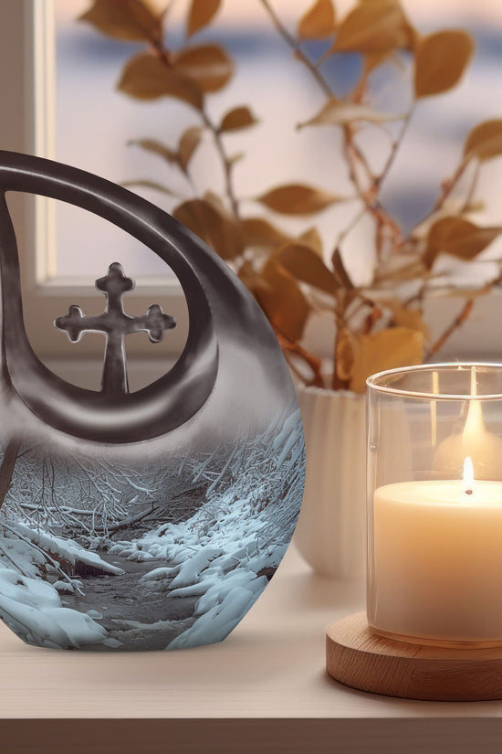 Mountains Urns For Ashes - Decorative Miniature Urn