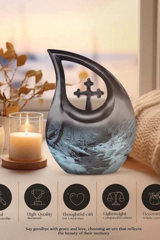 Mountains Urns For Ashes - Decorative Miniature Urn