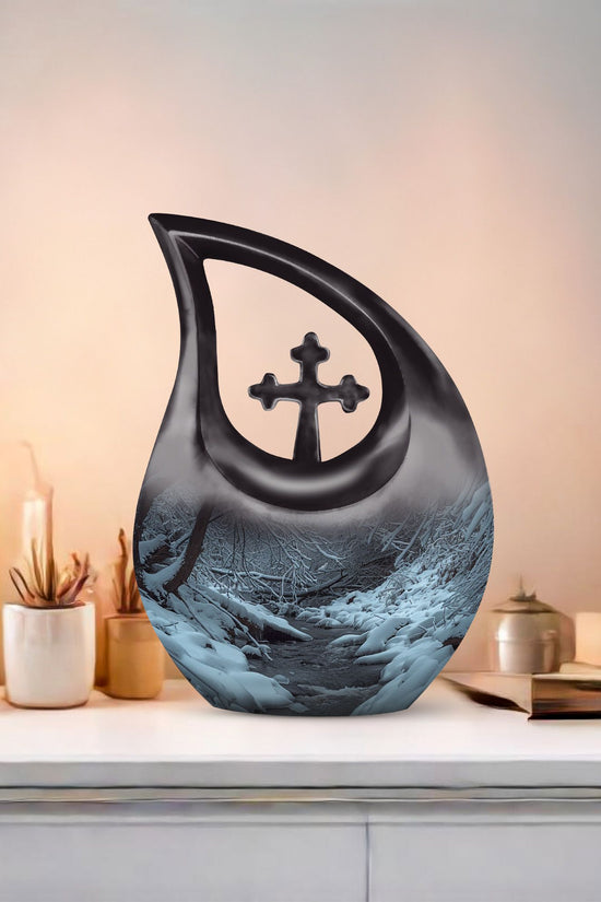 Mountains Urns For Ashes - Decorative Miniature Urn
