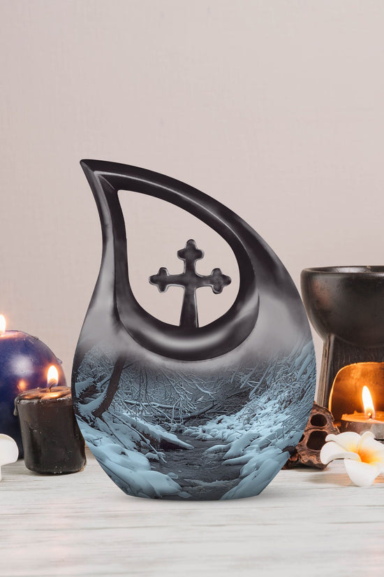 Mountains Urns For Ashes - Decorative Miniature Urn