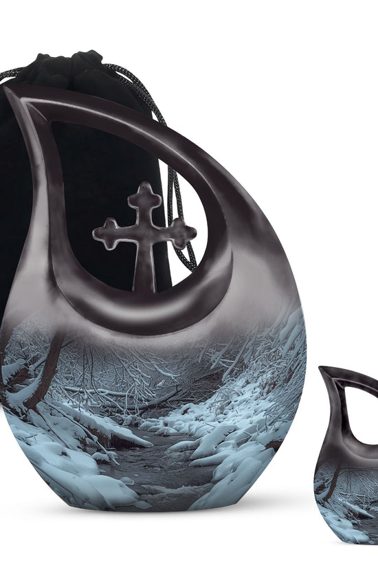 Mountains Urns For Ashes - Decorative Miniature Urn