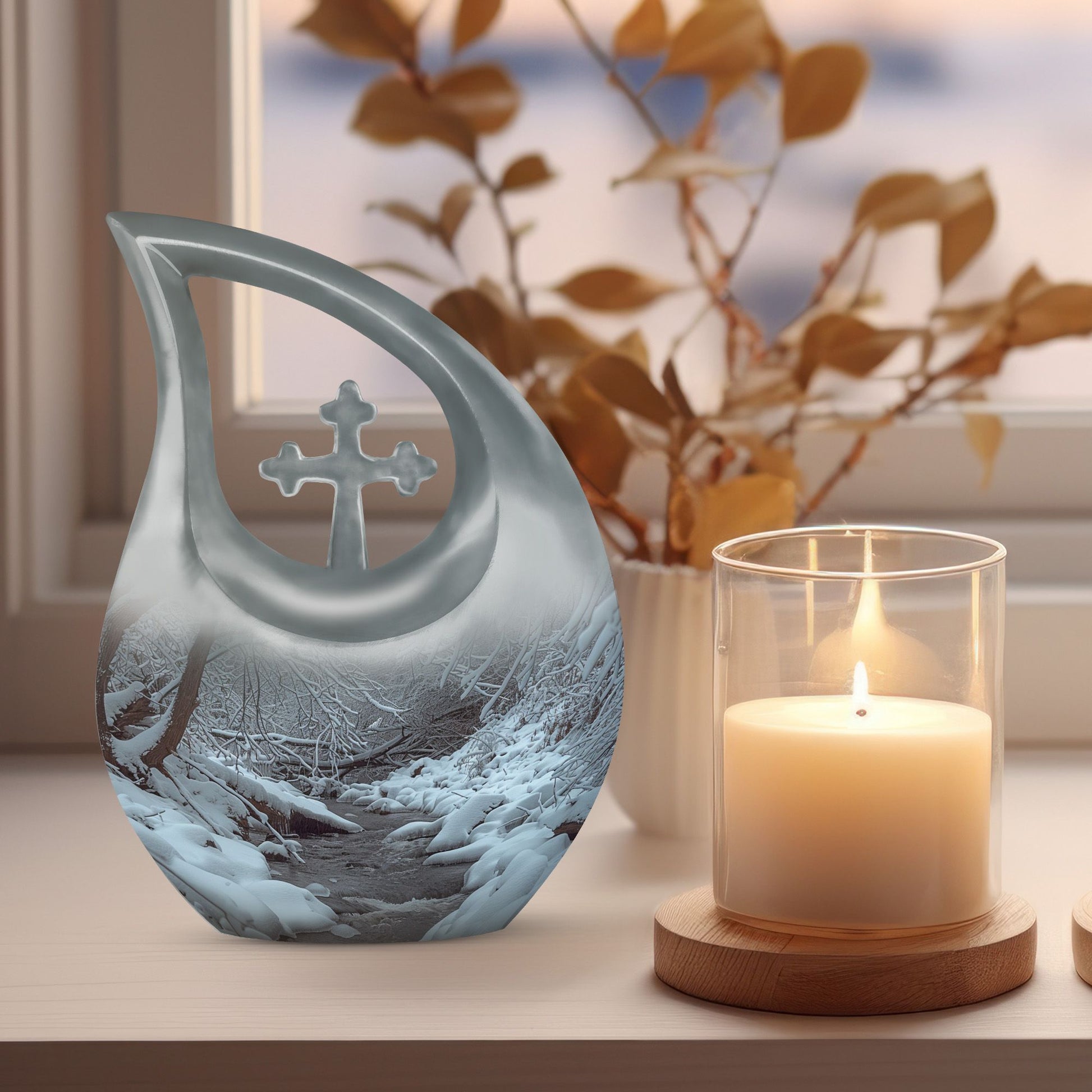 Mountains Urns For Ashes - Mini Urn For Human Ashes