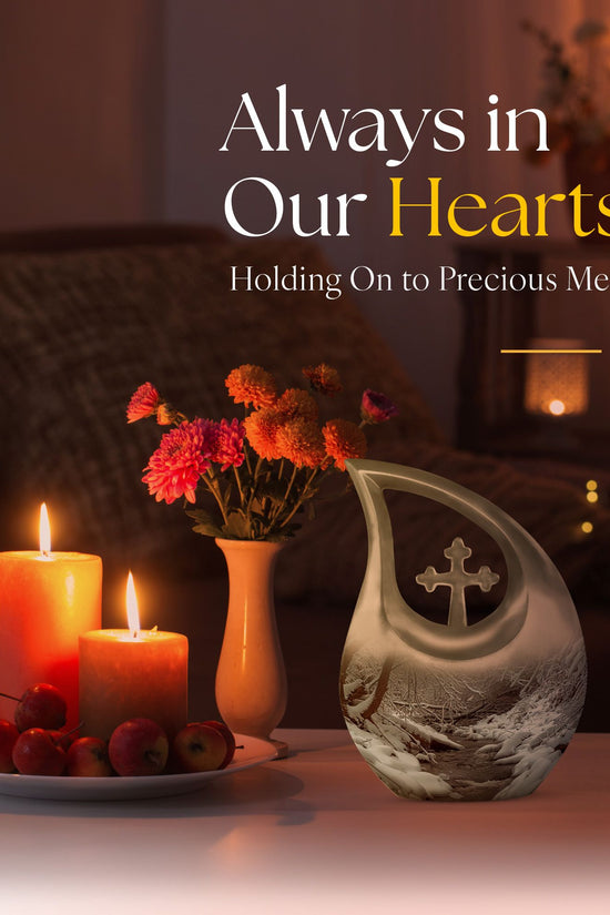 Mountains Urns For Ashes - Mini Urn For Human Ashes