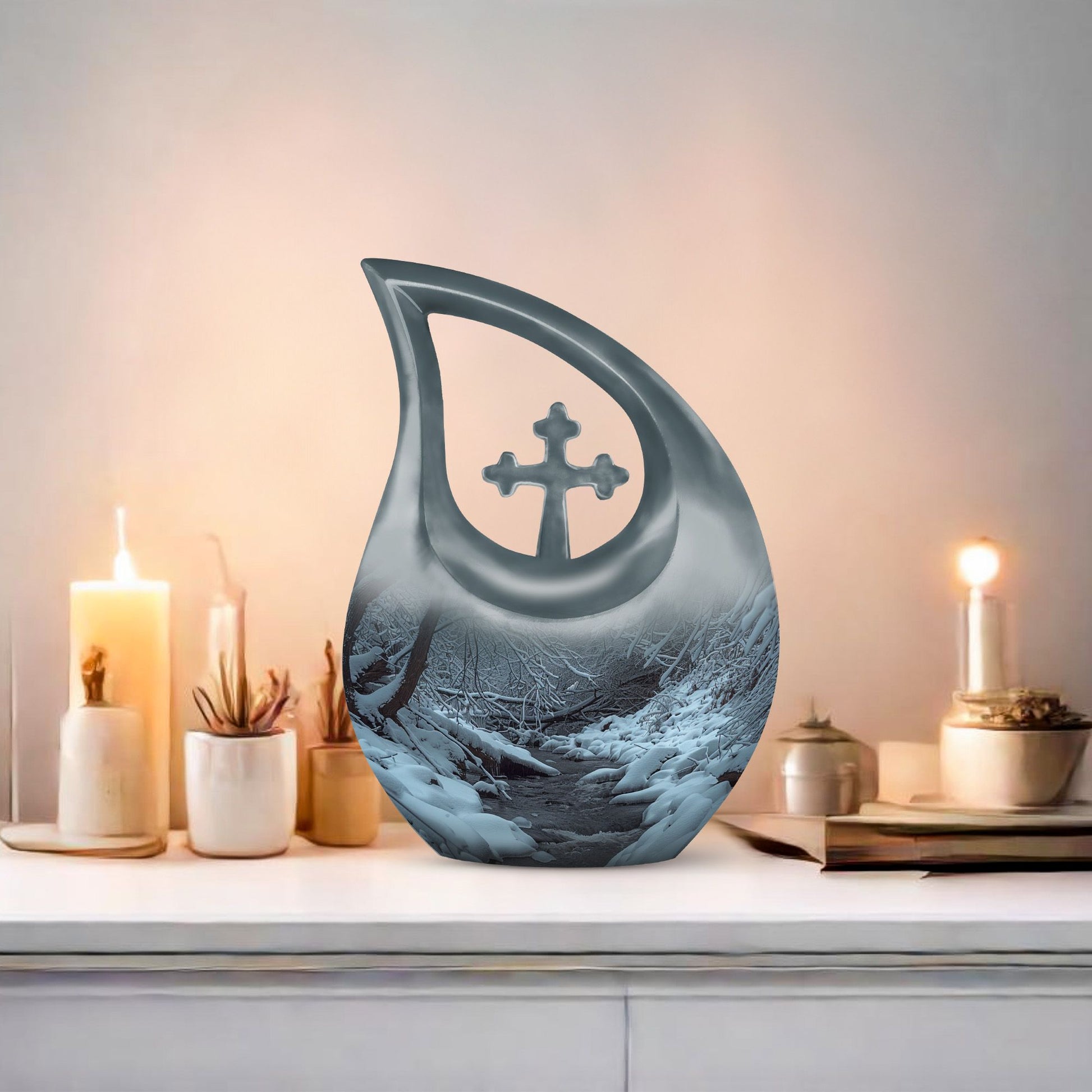 Mountains Urns For Ashes - Mini Urn For Human Ashes