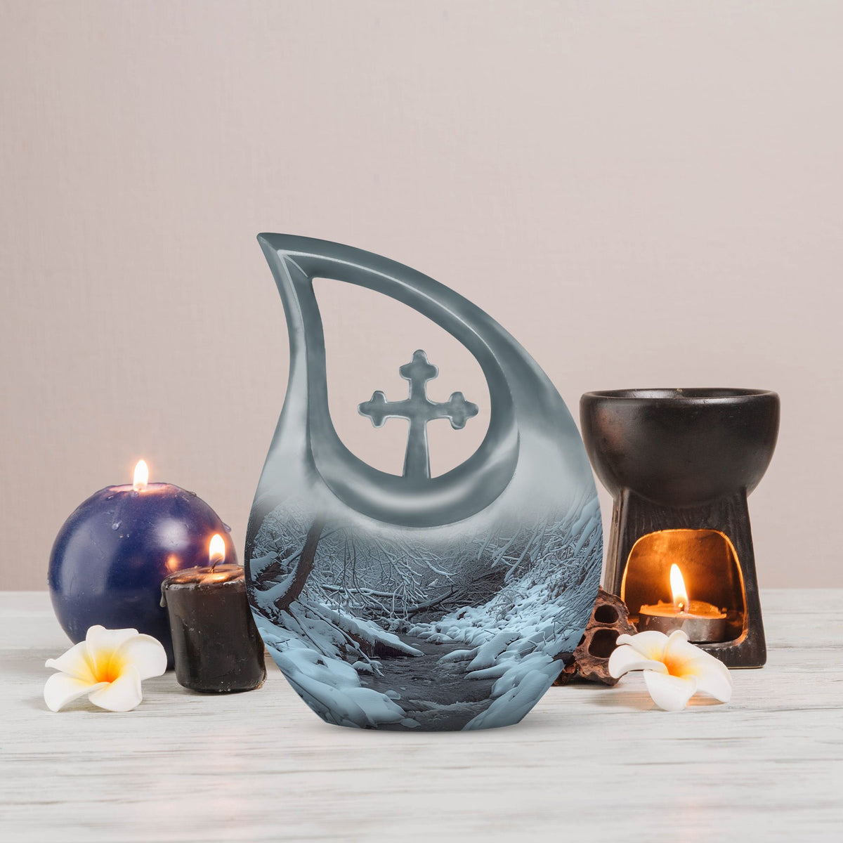 Mountains Urns For Ashes - Mini Urn For Human Ashes