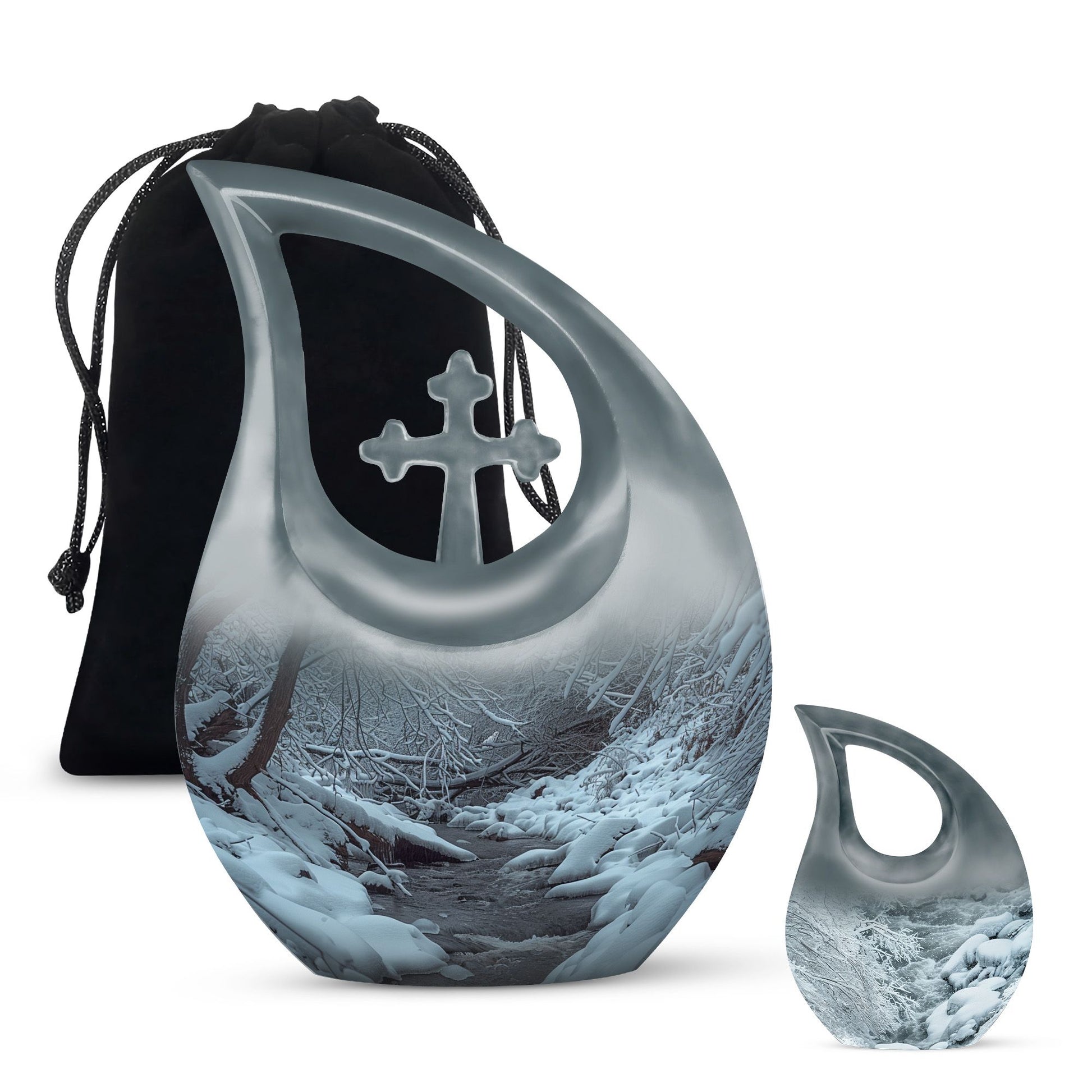 Mountains Urns For Ashes - Mini Urn For Human Ashes