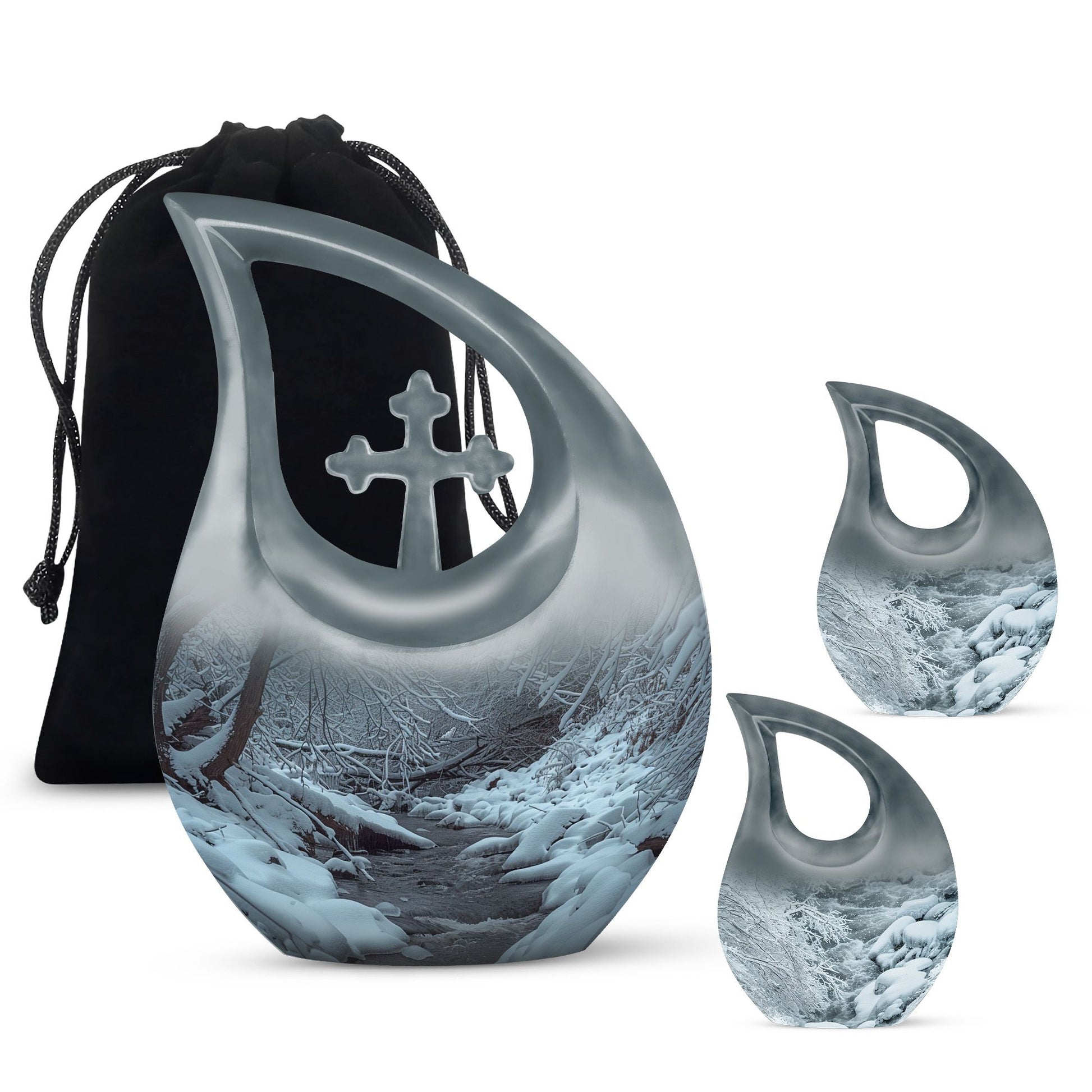 Mountains Urns For Ashes - Mini Urn For Human Ashes