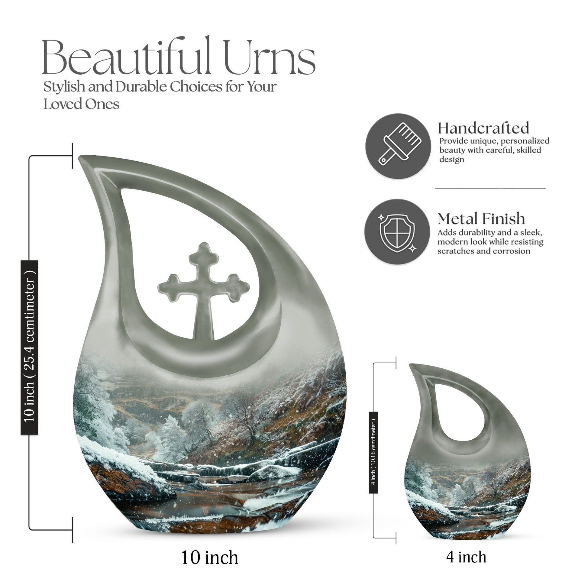 Mountains Urns For Ashes - Mini Urn For Mom Ashes