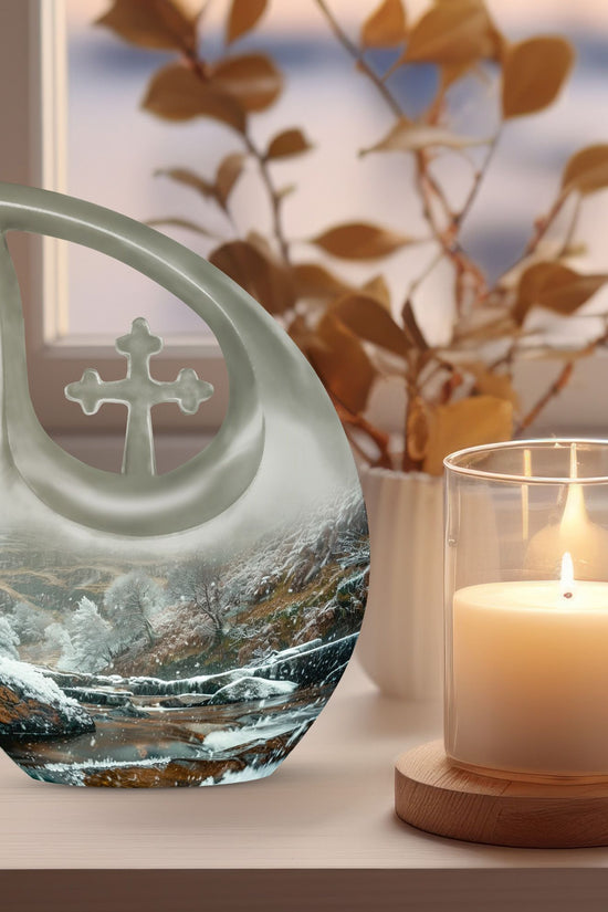 Mountains Urns For Ashes - Mini Urn For Mom Ashes