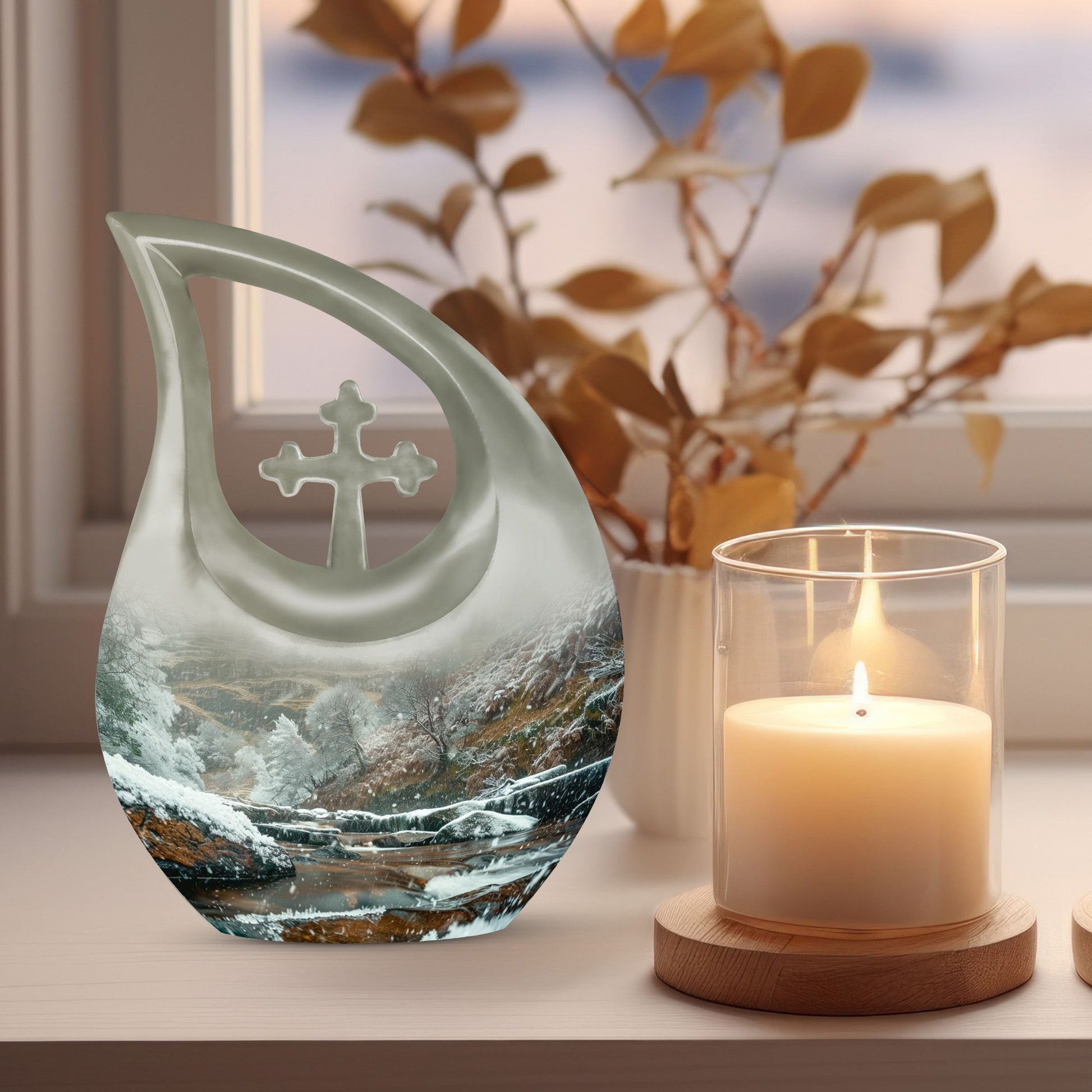 Mountains Urns For Ashes - Mini Urn For Mom Ashes