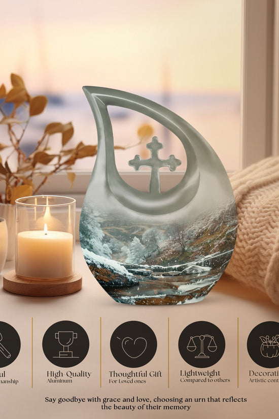 Mountains Urns For Ashes - Mini Urn For Mom Ashes