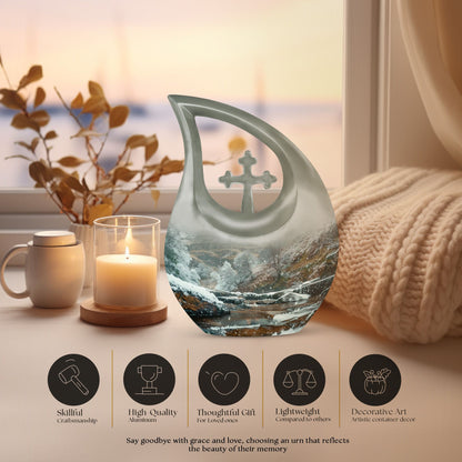 Mountains Urns For Ashes - Mini Urn For Mom Ashes