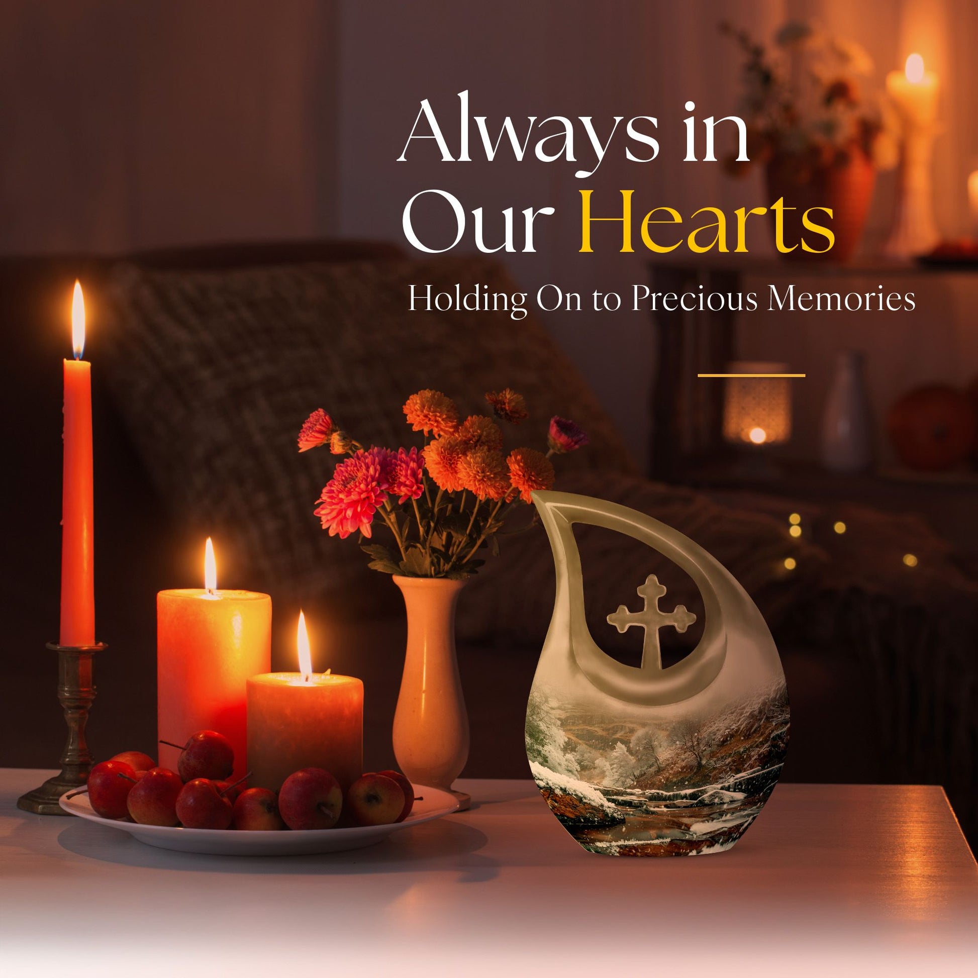 Mountains Urns For Ashes - Mini Urn For Mom Ashes