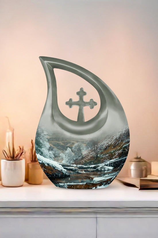 Mountains Urns For Ashes - Mini Urn For Mom Ashes