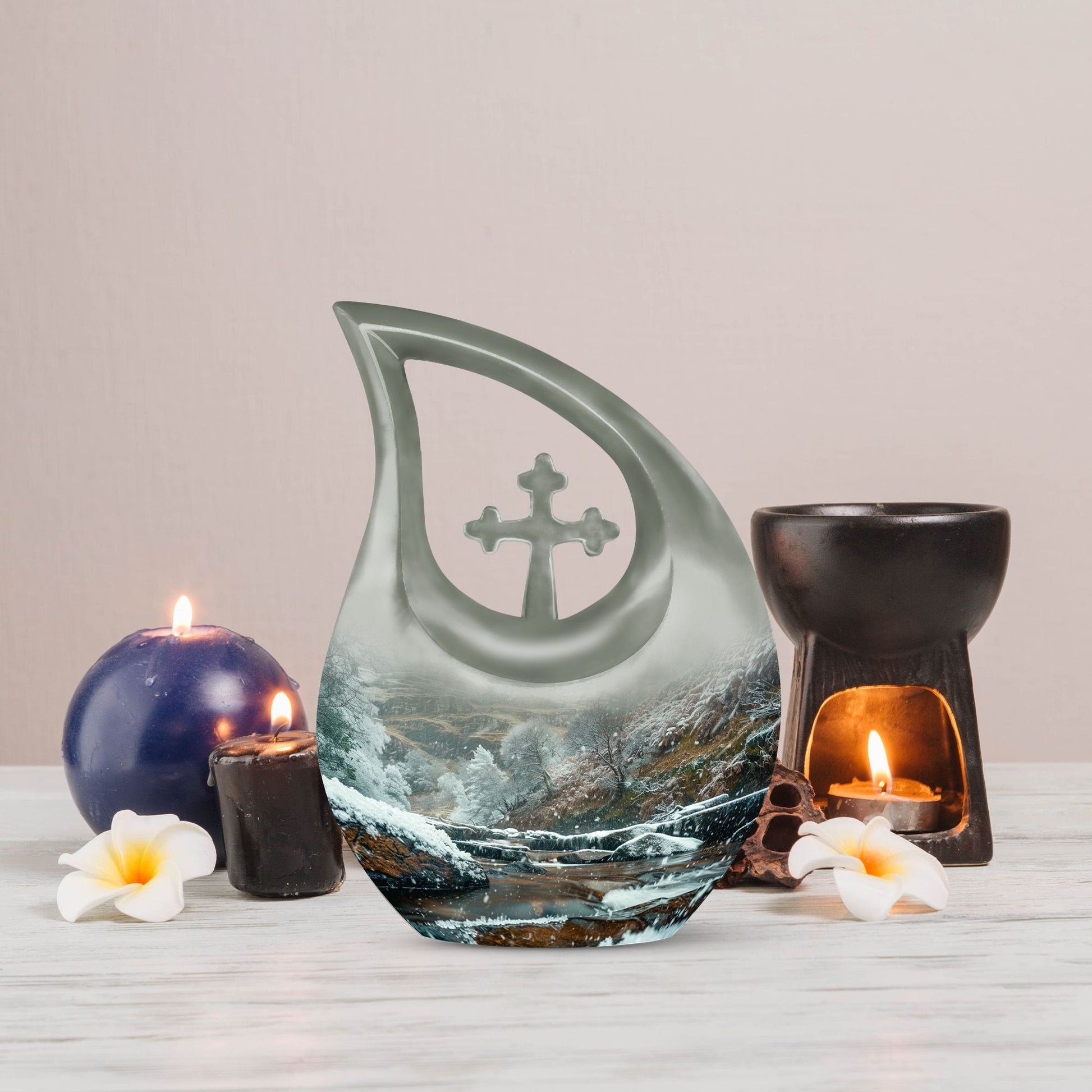 Mountains Urns For Ashes - Mini Urn For Mom Ashes