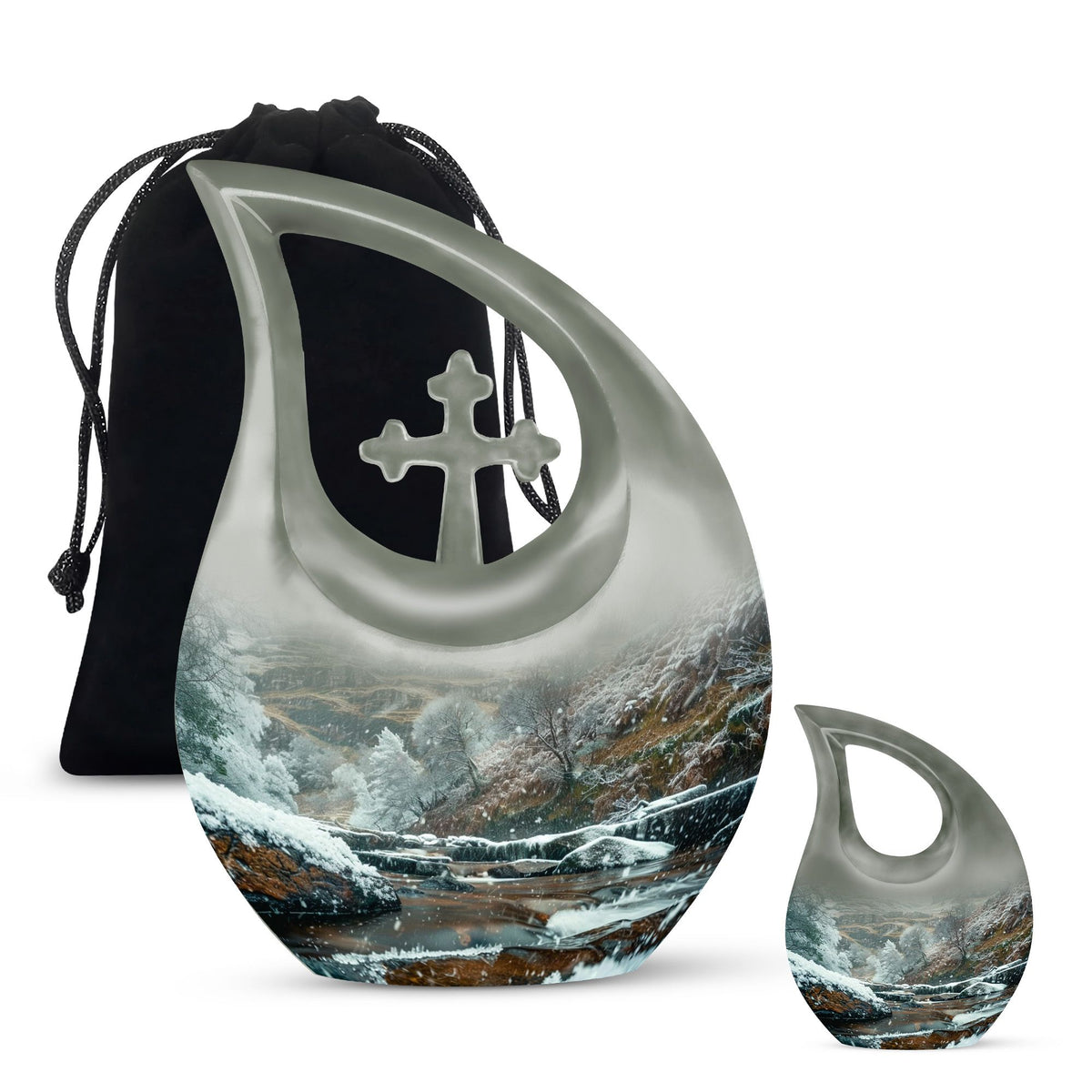 Mountains Urns For Ashes - Mini Urn For Mom Ashes
