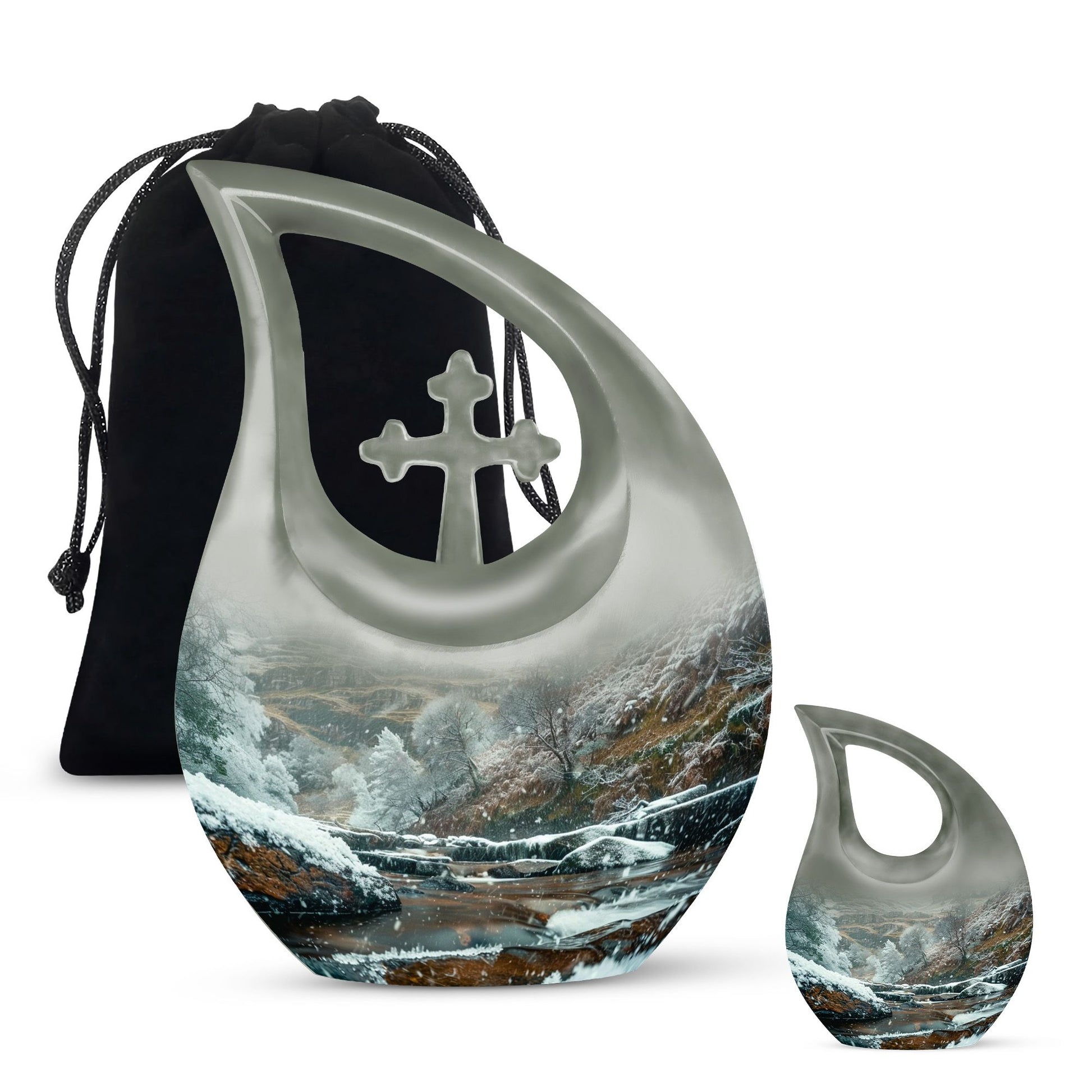 Mountains Urns For Ashes - Mini Urn For Mom Ashes