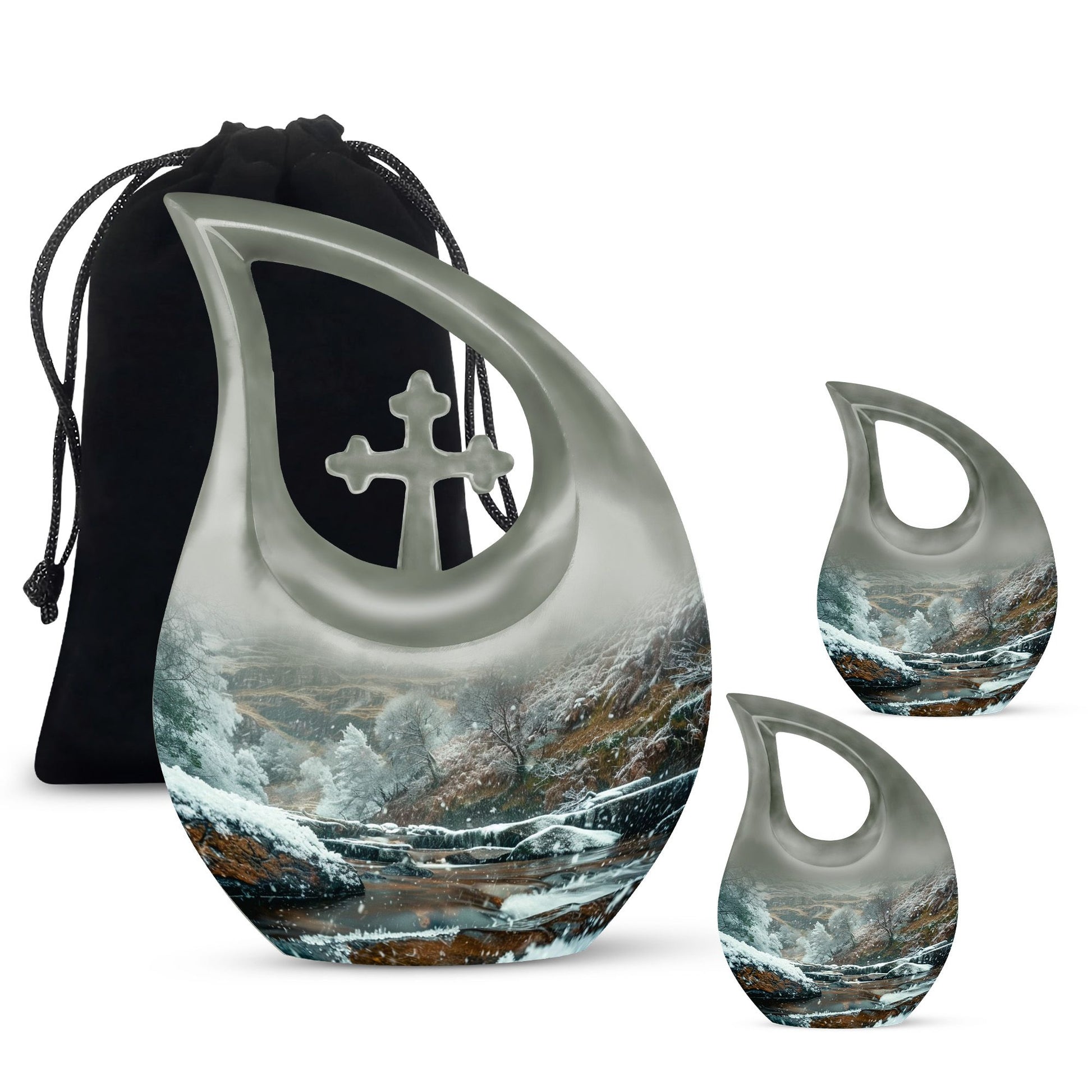 Mountains Urns For Ashes - Mini Urn For Mom Ashes