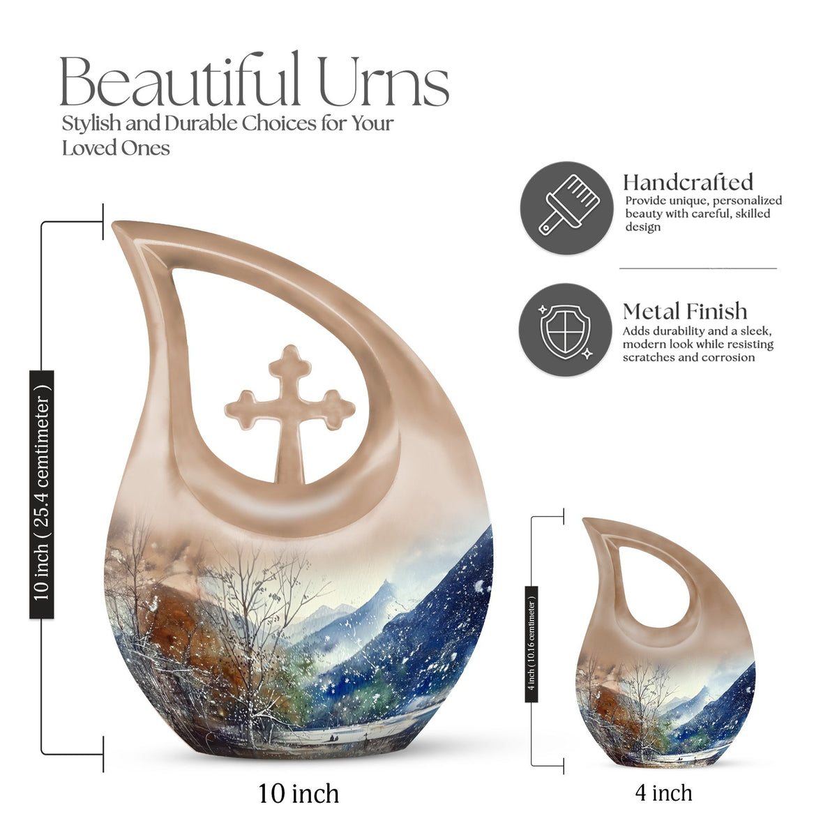 Mountains Urns For Ashes - Urn Keepsakes For Ashes