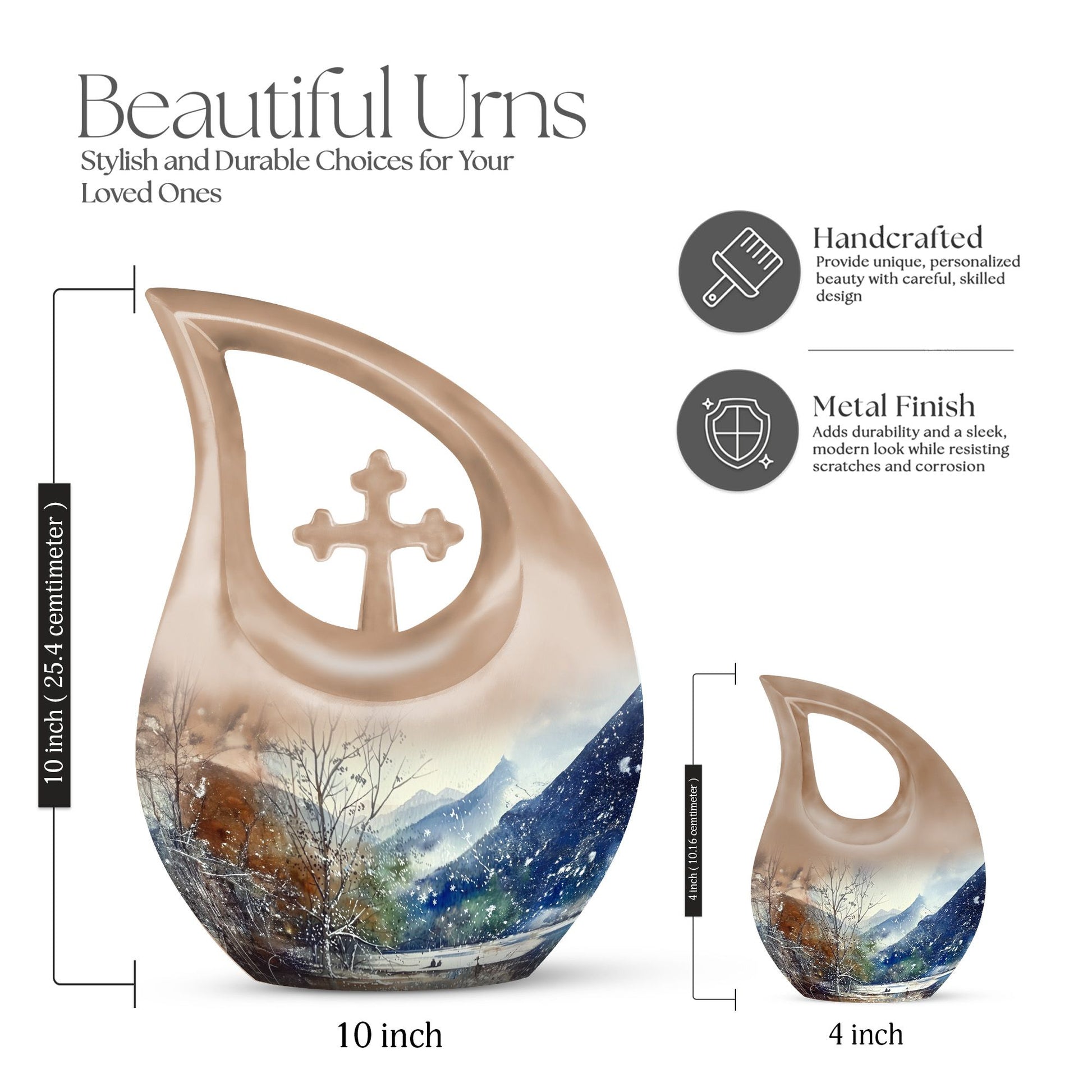 Mountains Urns For Ashes - Urn Keepsakes For Ashes