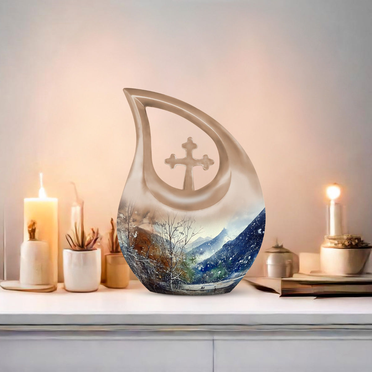 Mountains Urns For Ashes - Urn Keepsakes For Ashes