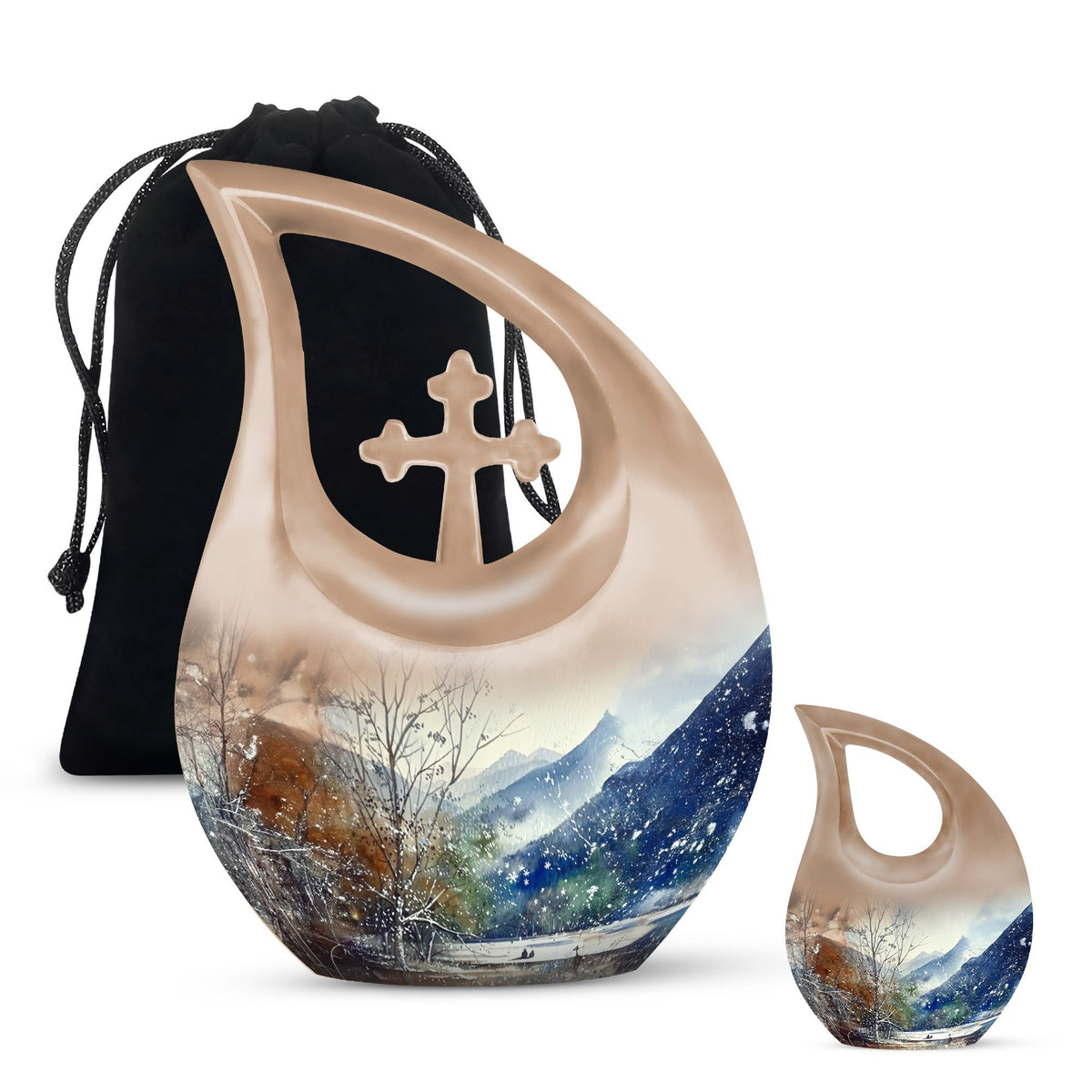 Mountains Urns For Ashes - Urn Keepsakes For Ashes