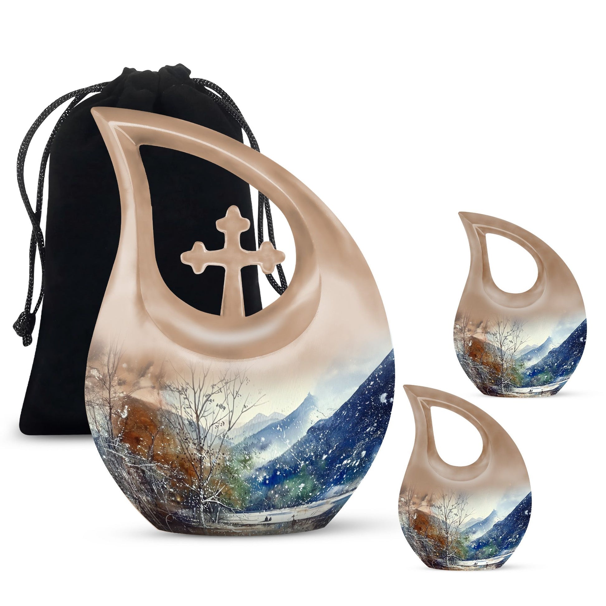 Mountains Urns For Ashes - Urn Keepsakes For Ashes